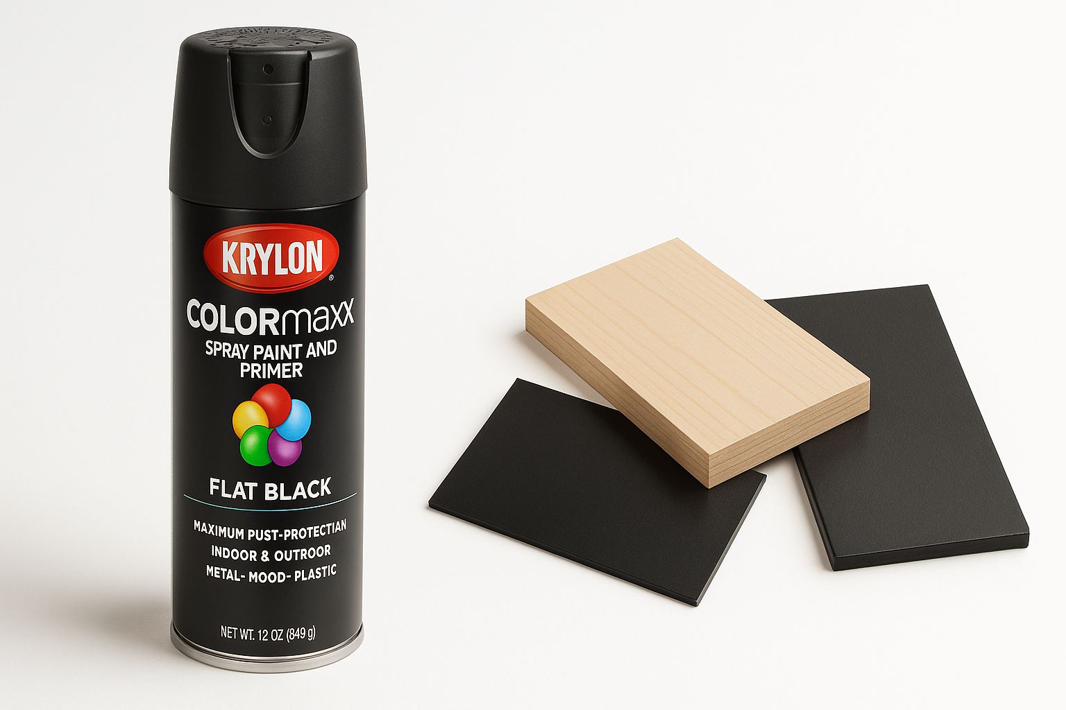 Krylon COLORmaxx Flat Black Spray Paint & Primer Review: A Versatile All‑Purpose Workhorse