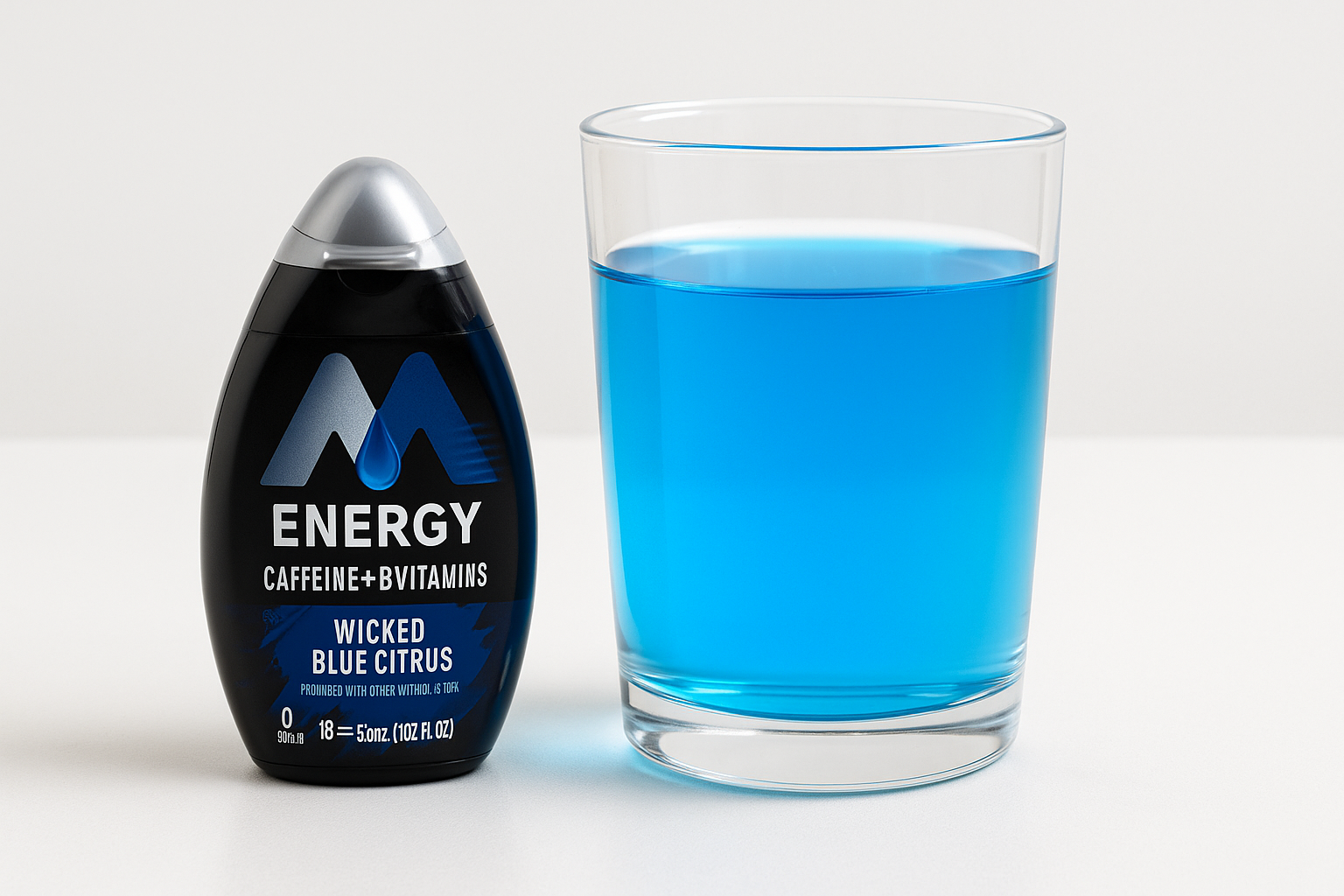 MiO Energy Wicked Blue Citrus Review: Portable Caffeine Boost in a Pocket-Size Bottle