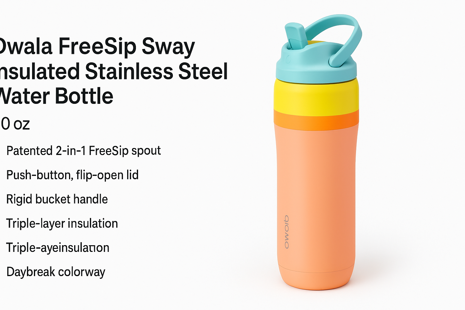 Owala FreeSip Sway 30oz Review: A Travel‑Ready Take on the Cult-Favorite Water Bottle