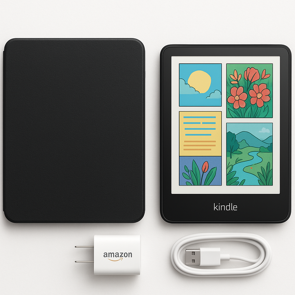 Amazon Kindle Colorsoft Essentials Bundle Review: Color E‑Ink Made Simple