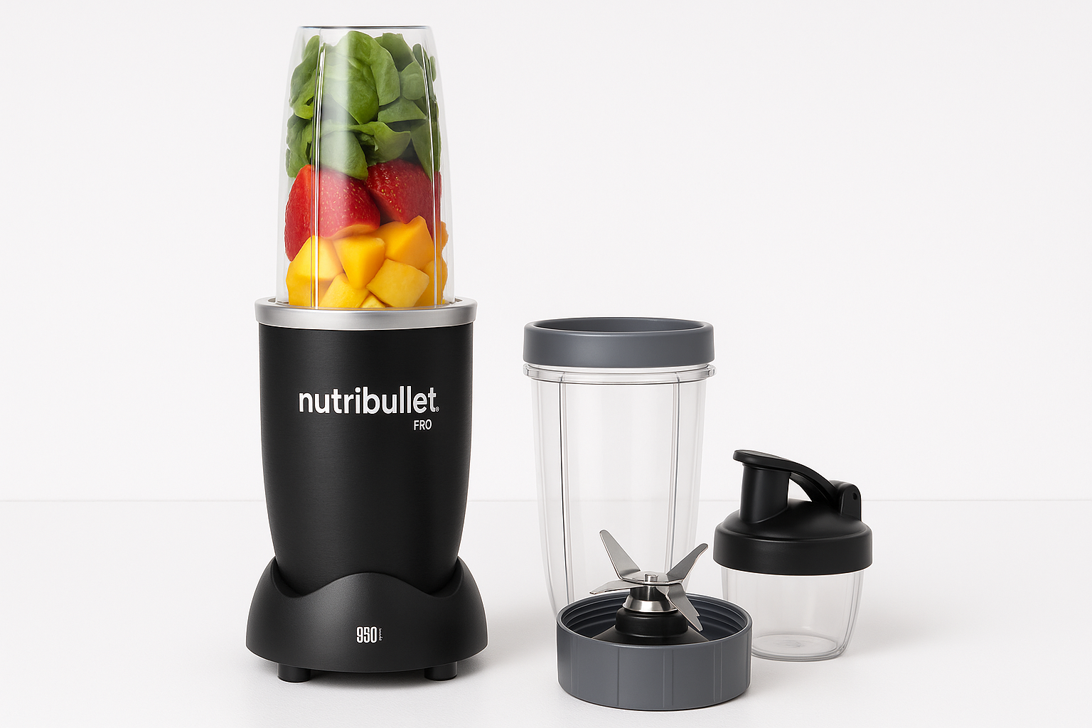 Nutribullet Pro Nutrient Extractor (900W, Matte Black) Review: Compact Power for Everyday Blending