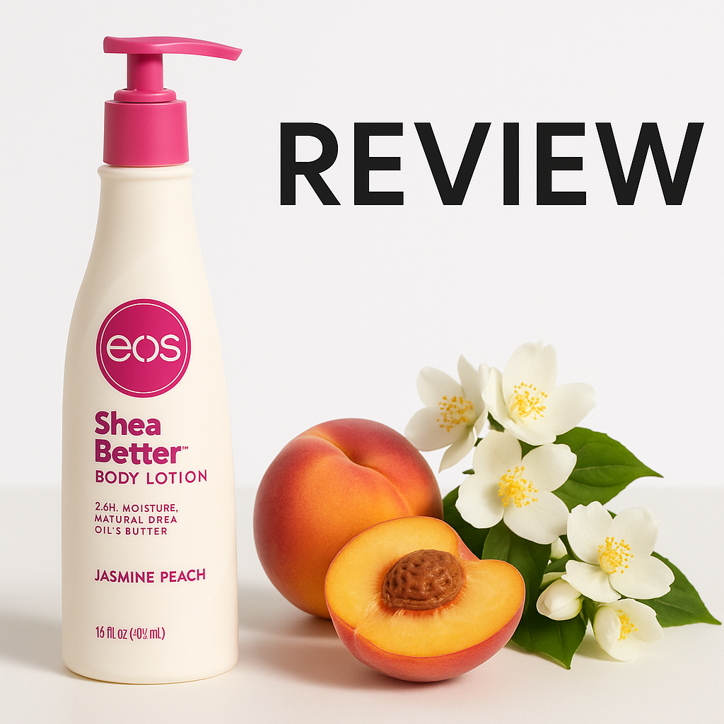 eos Shea Better Body Lotion Jasmine Peach Review: Lightweight 24‑Hour Hydration with a Lush Scent