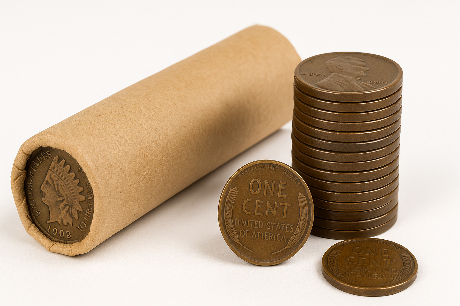 1909–1958 US Mint Wheat Penny Shotgun Roll with Indian Head Cent Ender: Honest Review for Coin Collectors