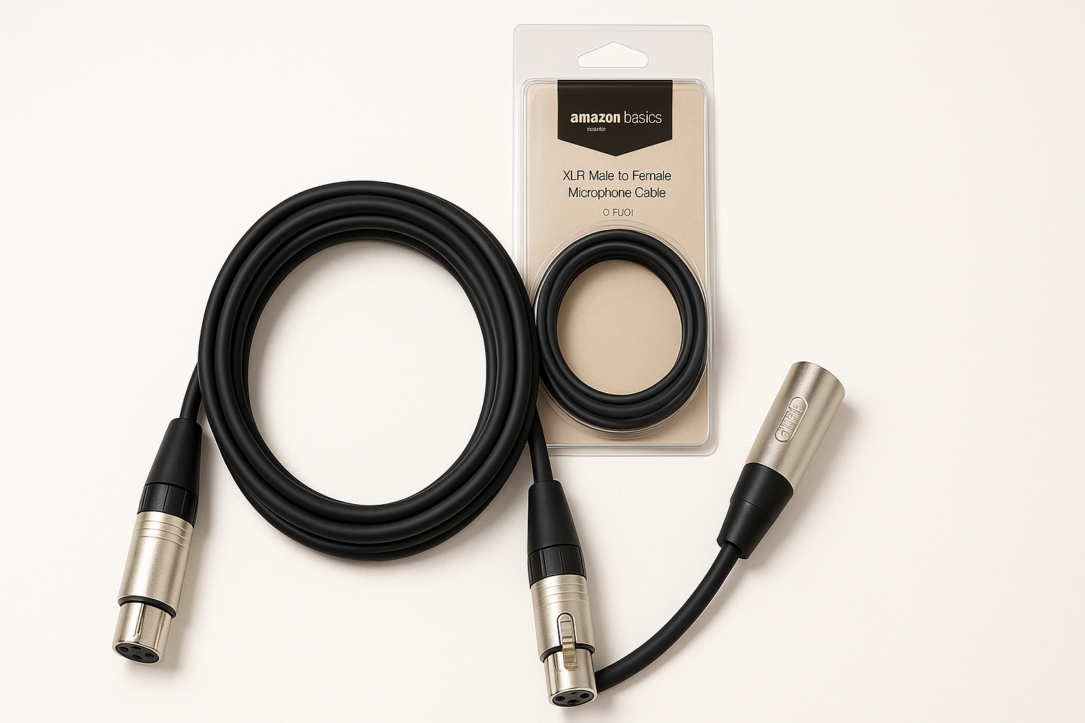 Amazon Basics XLR Male to Female Microphone Cable (6 ft) Review: Affordable Workhorse for Studio and Live Sound