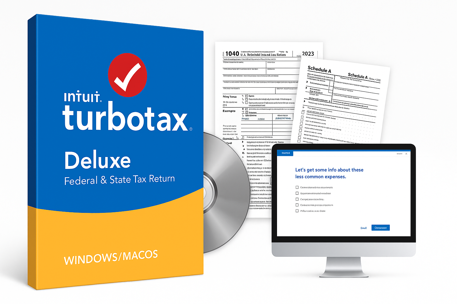 TurboTax Deluxe Desktop Edition 2025 Review: Federal & State Tax Software for Windows 11 and macOS 14