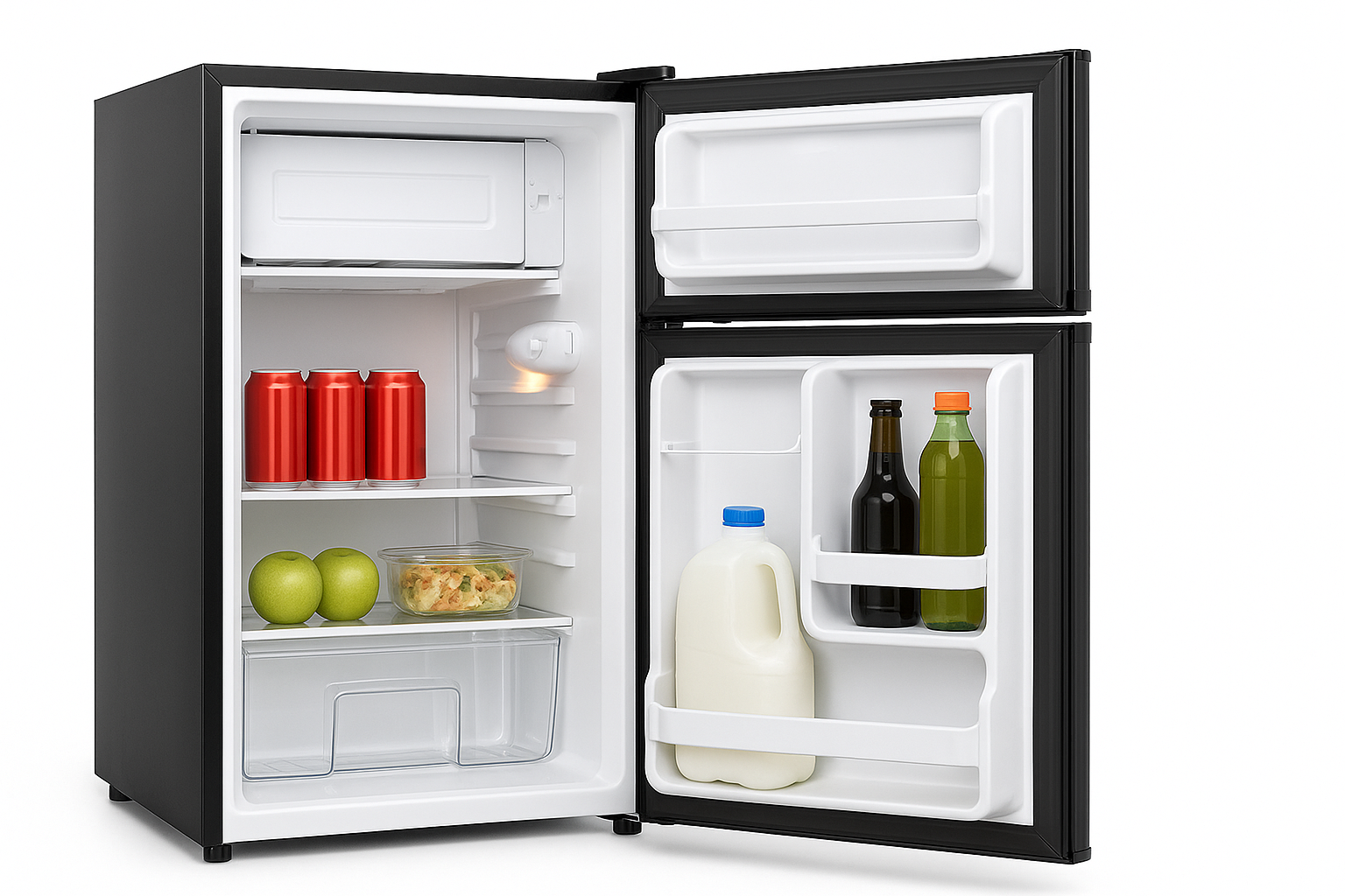Frostorm 3.2 Cu Ft Mini Fridge with Freezer Review: Compact Cooling for Bedrooms, Offices, and Dorms