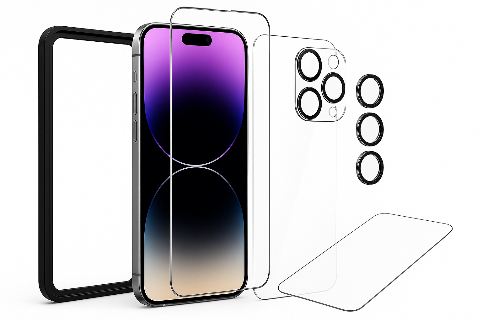 Ailun 3 Pack Screen Protector & Camera Lens Kit for iPhone 17 Pro Max: Budget-Friendly Everyday Protection