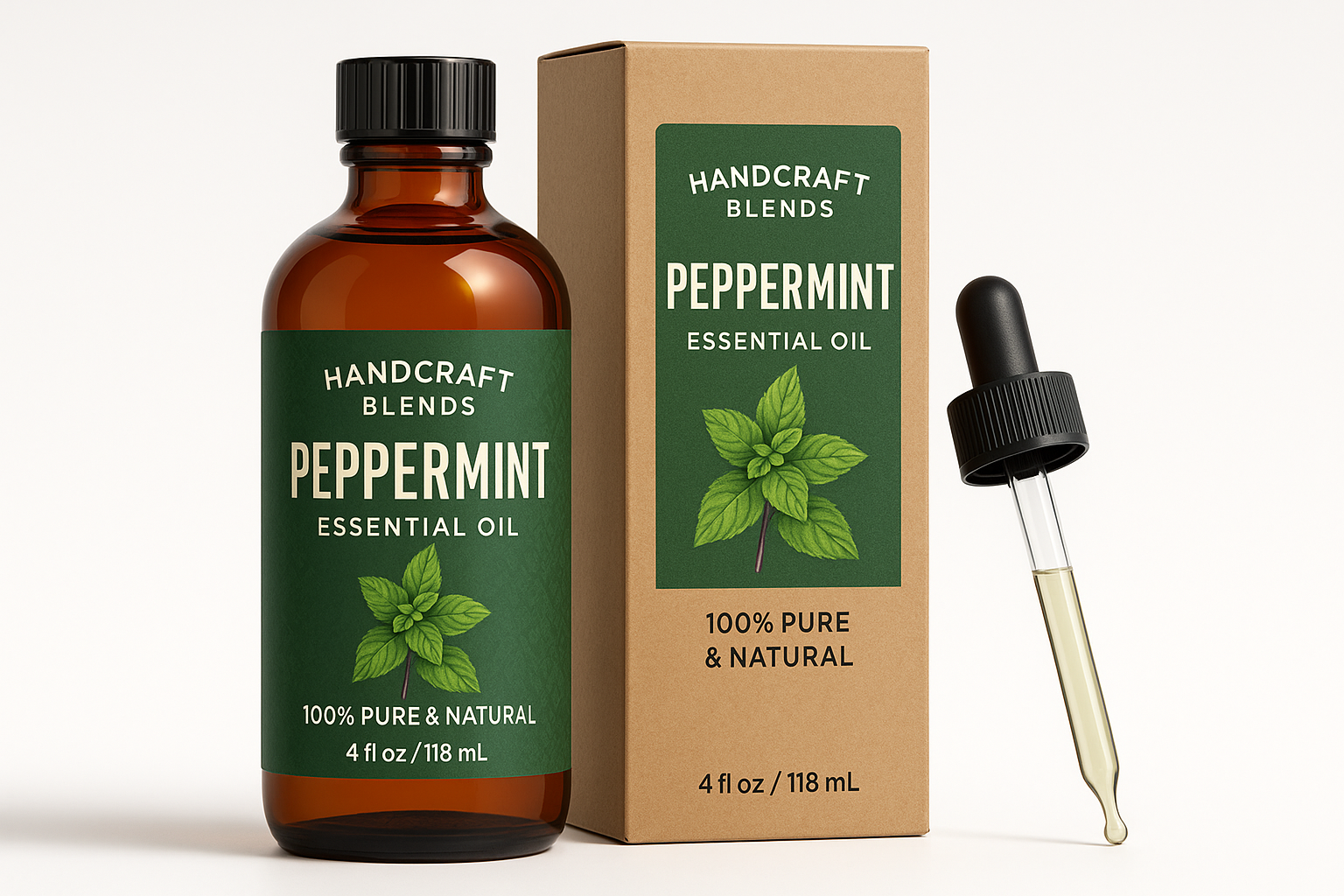 Handcraft Blends Peppermint Essential Oil (4 fl oz) Review: A Versatile Aromatherapy Staple