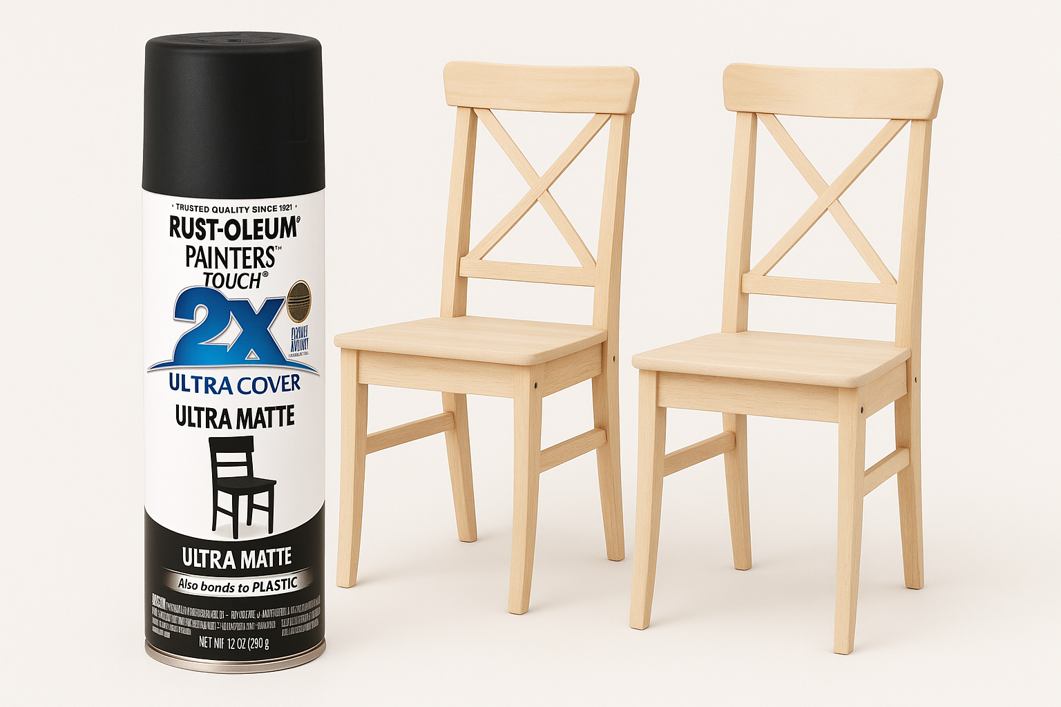 Rust-Oleum Painter’s Touch 2X Ultra Matte Black Spray Paint (331182) Review