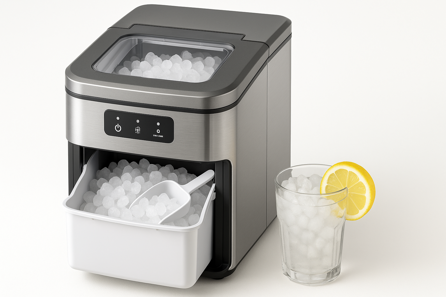 Kismile Nugget Ice Maker Countertop Review: Compact, Chewable Ice on Demand