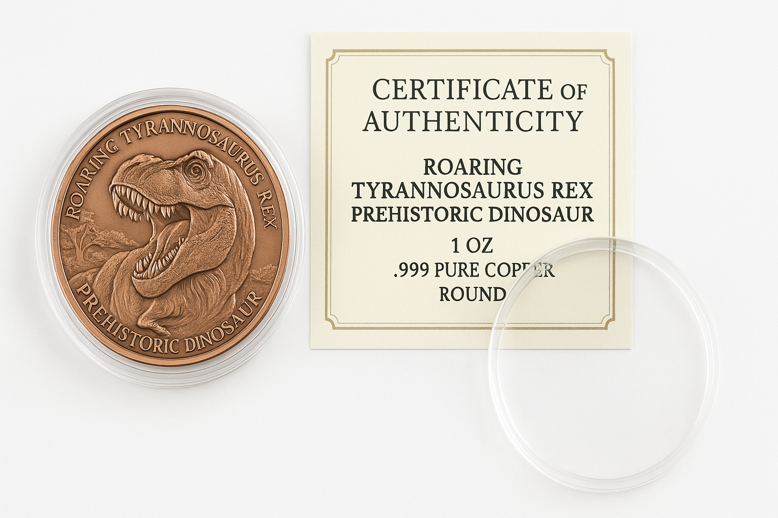 Roaring Tyrannosaurus Rex 1 oz .999 Copper Round Review: A Prehistoric Favorite for Collectors