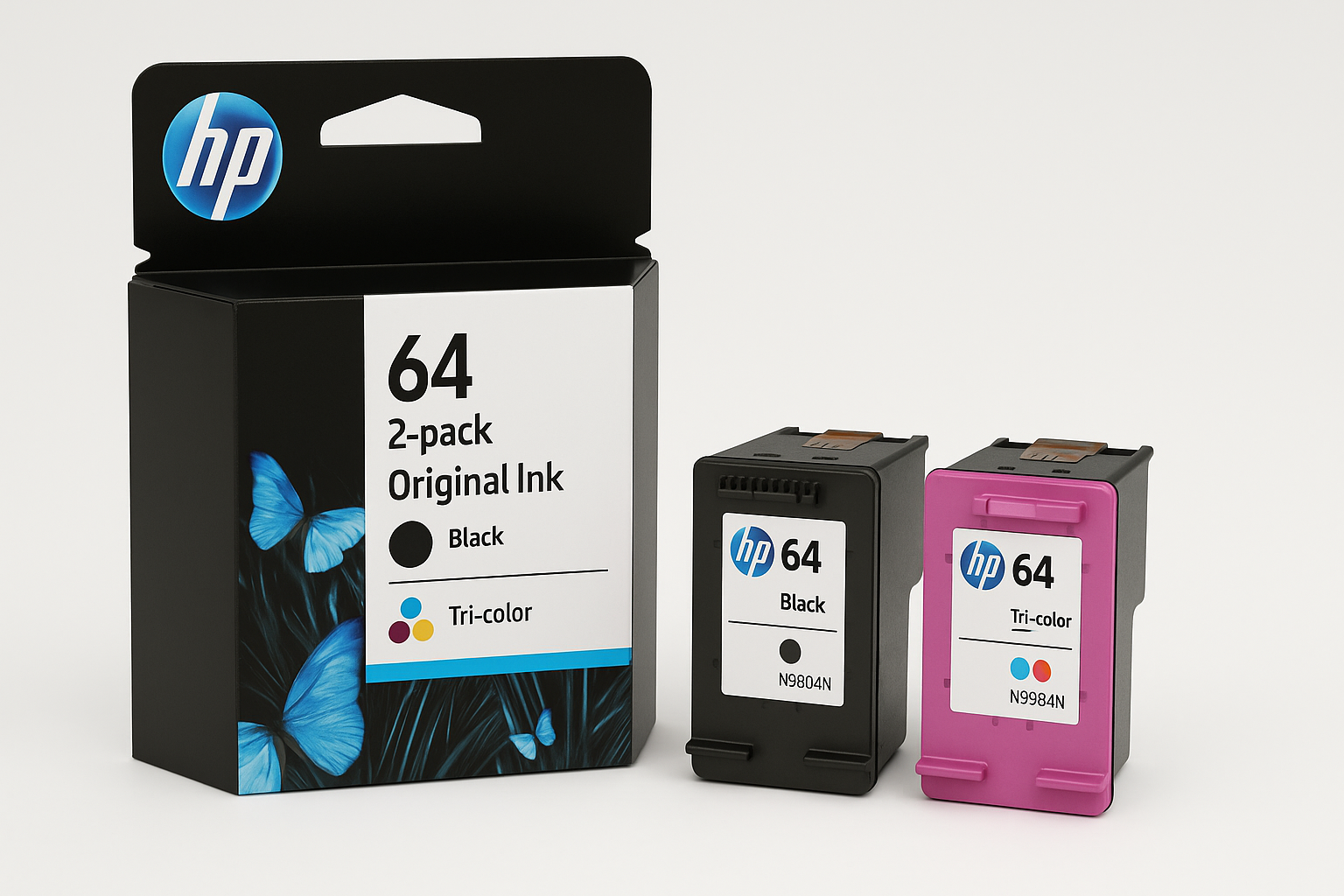 HP 64 Black & Tri-Color Original Ink Cartridges (2-Pack) Review