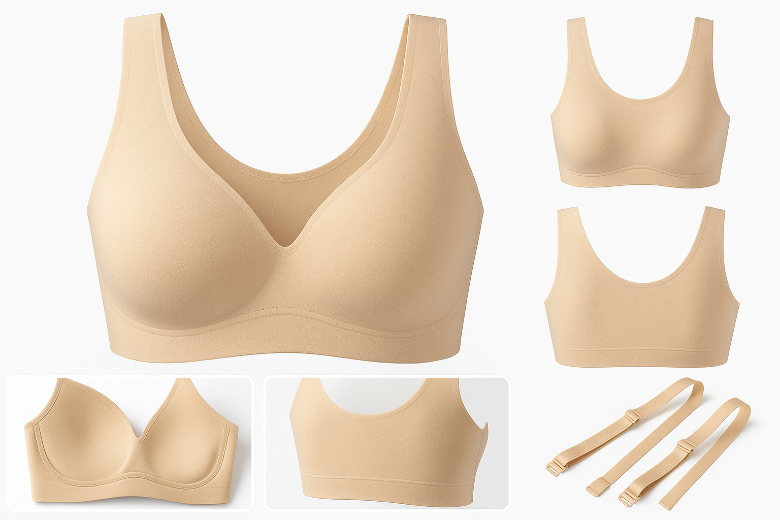 LetsJoli Supportive Wireless Push Up Bra Review: Full-Coverage Comfort for Mature and Plus-Size Figures