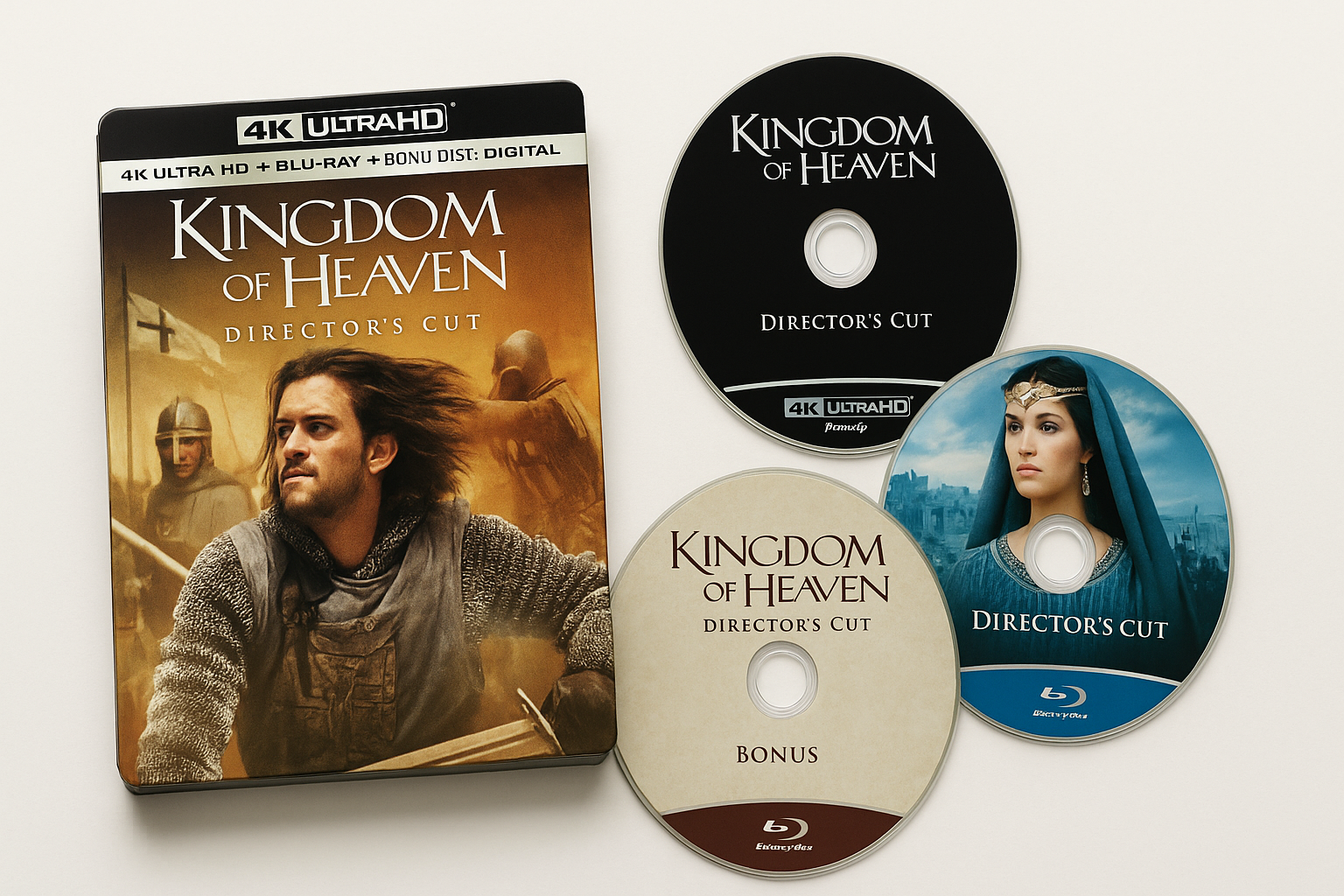 Kingdom of Heaven (Director's Cut) 4K SteelBook Review: The Definitive Home Release of Ridley Scott’s Crusades Epic