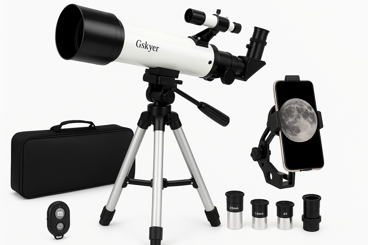 Gskyer 70mm AZ70400 Telescope Review: A Travel‑Friendly Starter Scope for Kids and Beginners