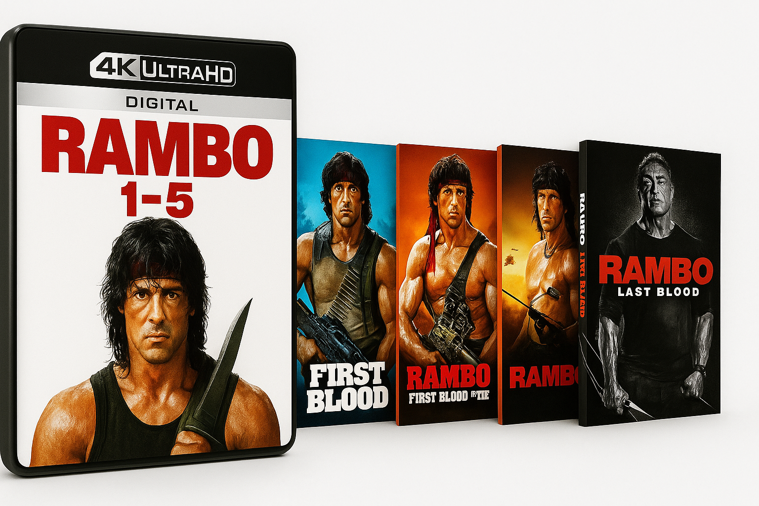 Rambo: 1–5 (Digital, 4K Ultra HD) Review – The Definitive High‑Resolution Rambo Collection?