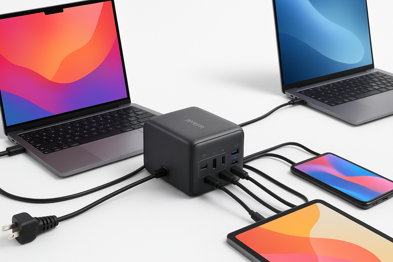 Anker Prime 240W GaN Desktop Charger Review (4‑Port USB‑C Charging Station)