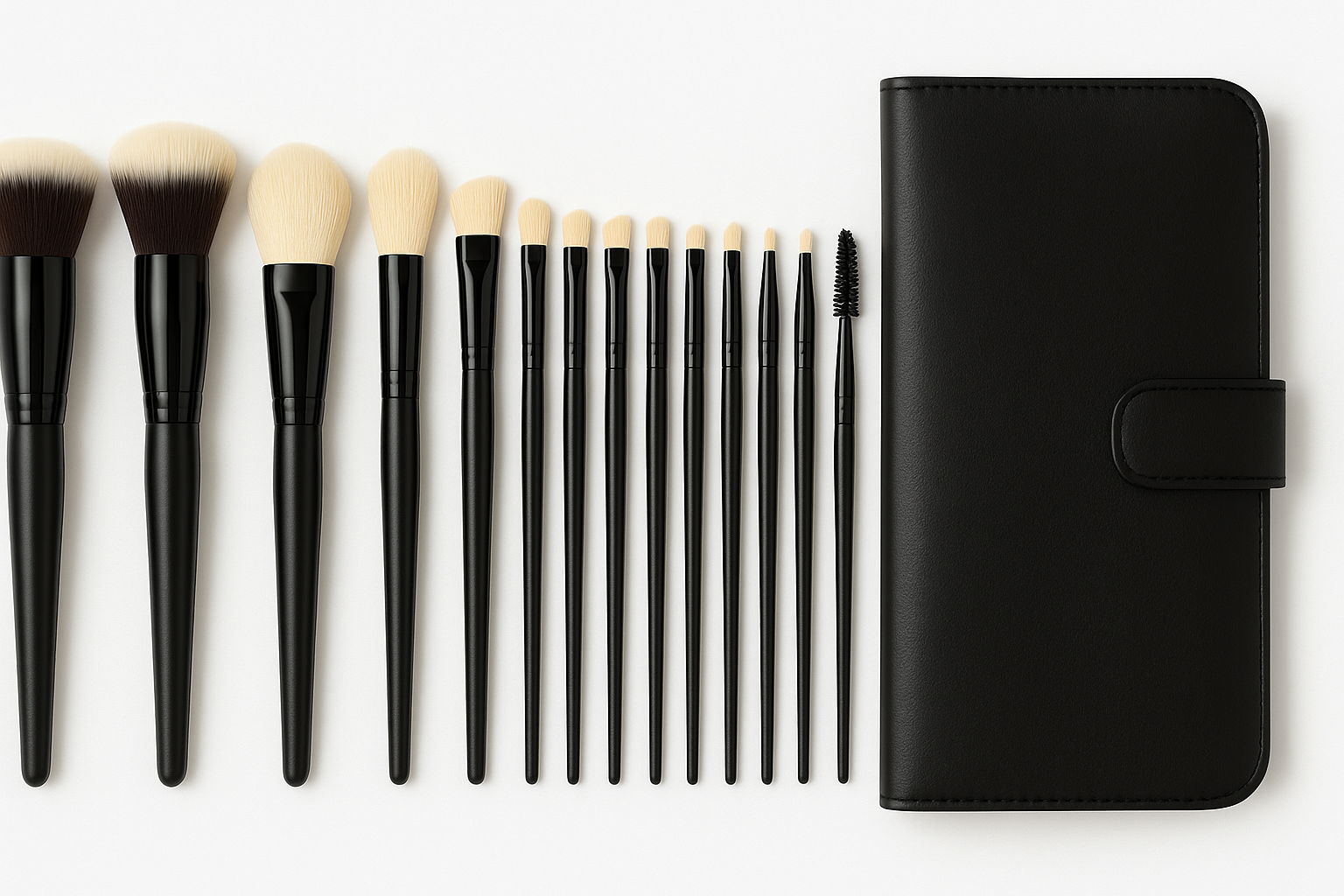 BS-MALL 18-Piece Makeup Brush Set with Black Case: Budget-Friendly Versatility for Everyday Makeup