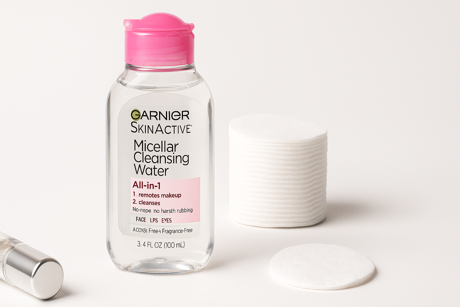 Garnier Micellar Cleansing Water (3.4 fl oz) Review: A Gentle, Travel-Friendly Makeup Remover