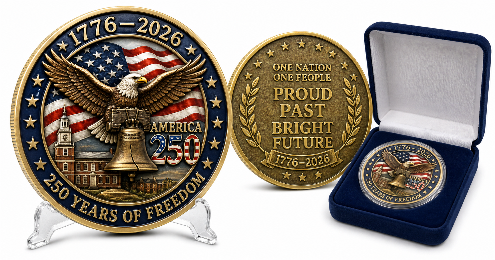 USA 250th Anniversary Coin (1776–2026): Patriotic Keepsake for America’s Semiquincentennial