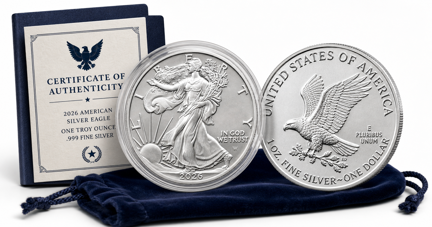 2026 American Silver Eagle 1 oz Bullion Coin (Seller Uncirculated) Review