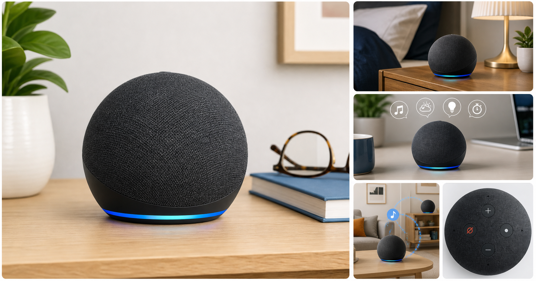 Amazon Echo Dot (Newest Model, Charcoal) Review: Compact Alexa Speaker with Bigger Sound