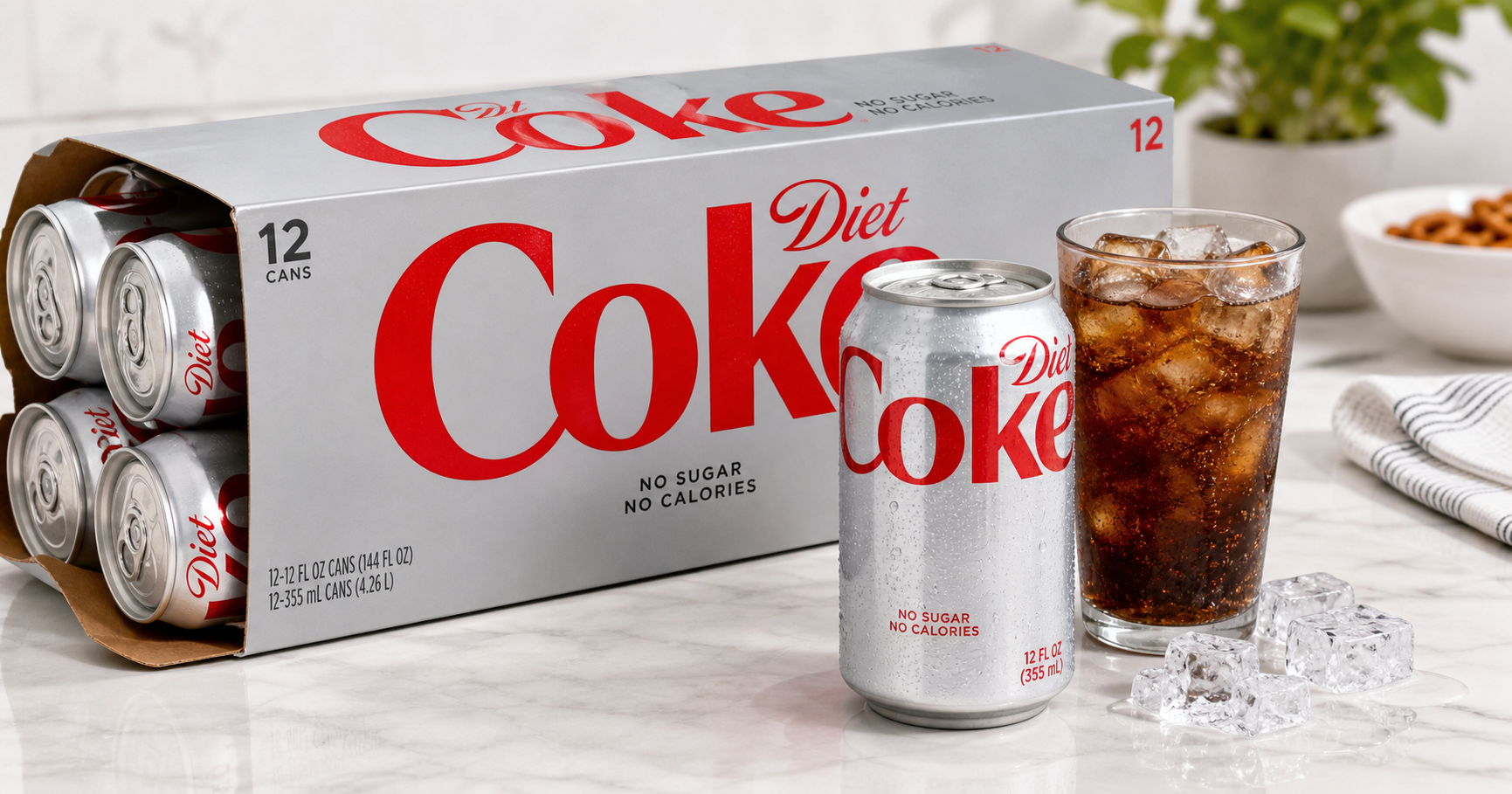 Diet Coke Soda Soft Drink Cans, 12 fl oz, 12 Pack: A Practical Everyday Zero‑Calorie Cola