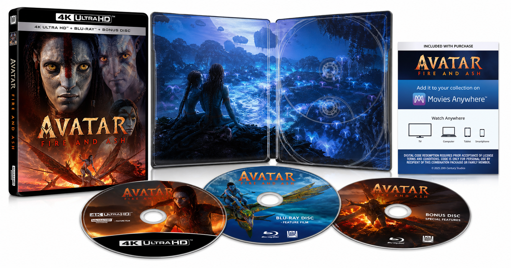 Avatar: Fire And Ash 3-Disc 4K UHD/BD Combo Review – A Reference-Grade Trip Back to Pandora