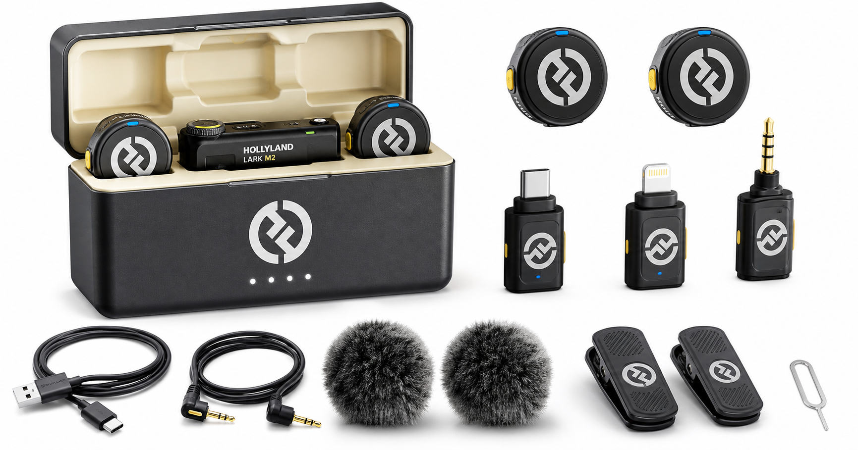 Hollyland Lark M2 (2TX + 3RX + Charging Case) Review: Ultra‑Light Wireless Audio for Multi‑Device Creators