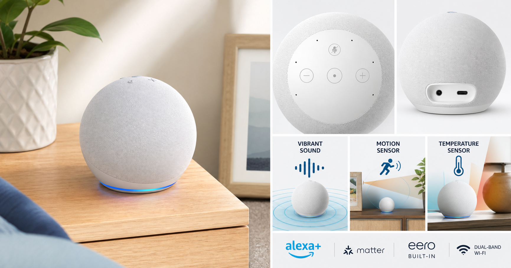Amazon Echo Dot (Newest Model, Glacier White) Review: Compact Alexa Speaker with Surprisingly Big Sound