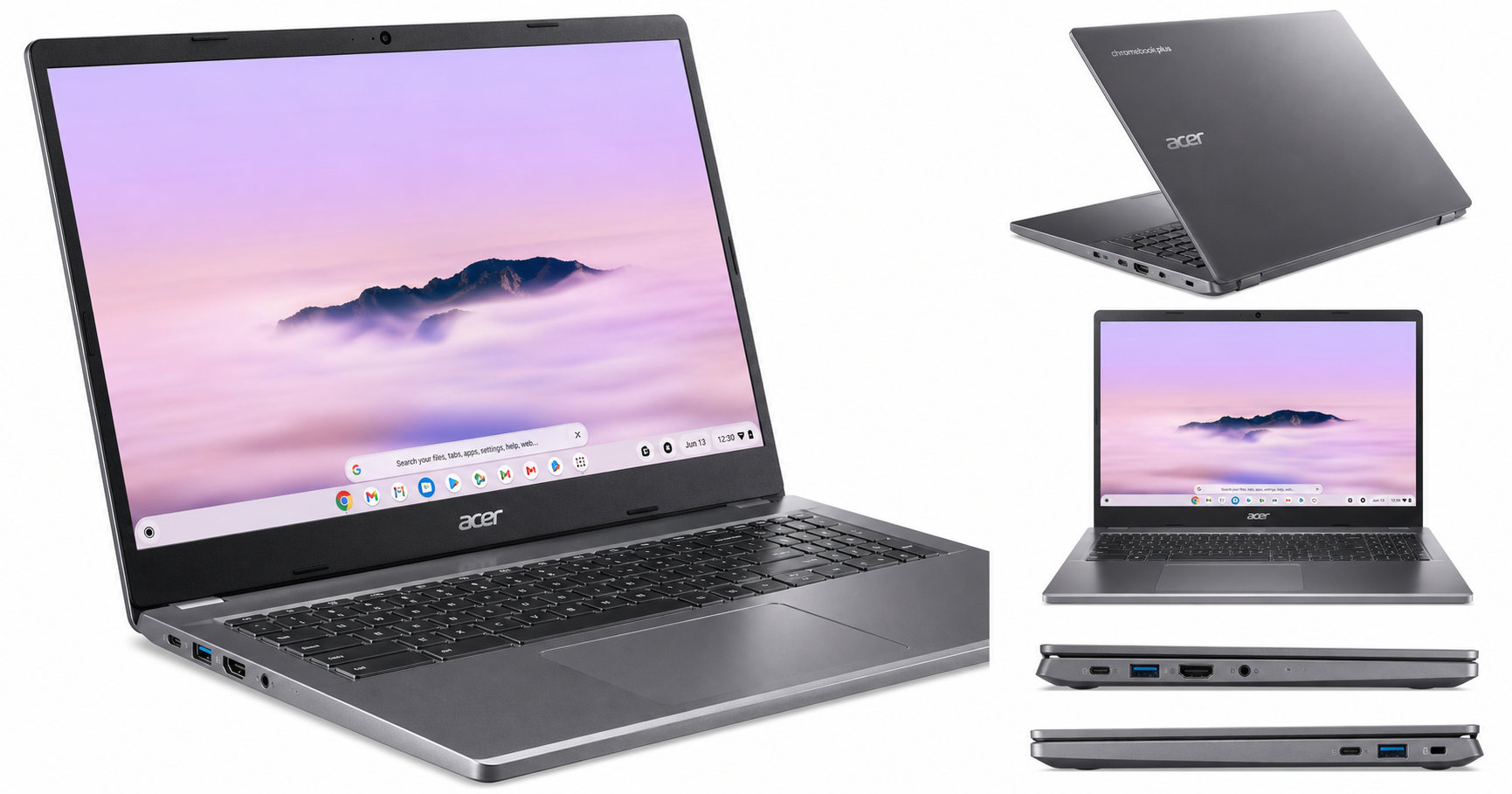 Acer Chromebook Plus 515 (CB515-2HT-33M4) Review: Large-Screen ChromeOS with Google AI on Board