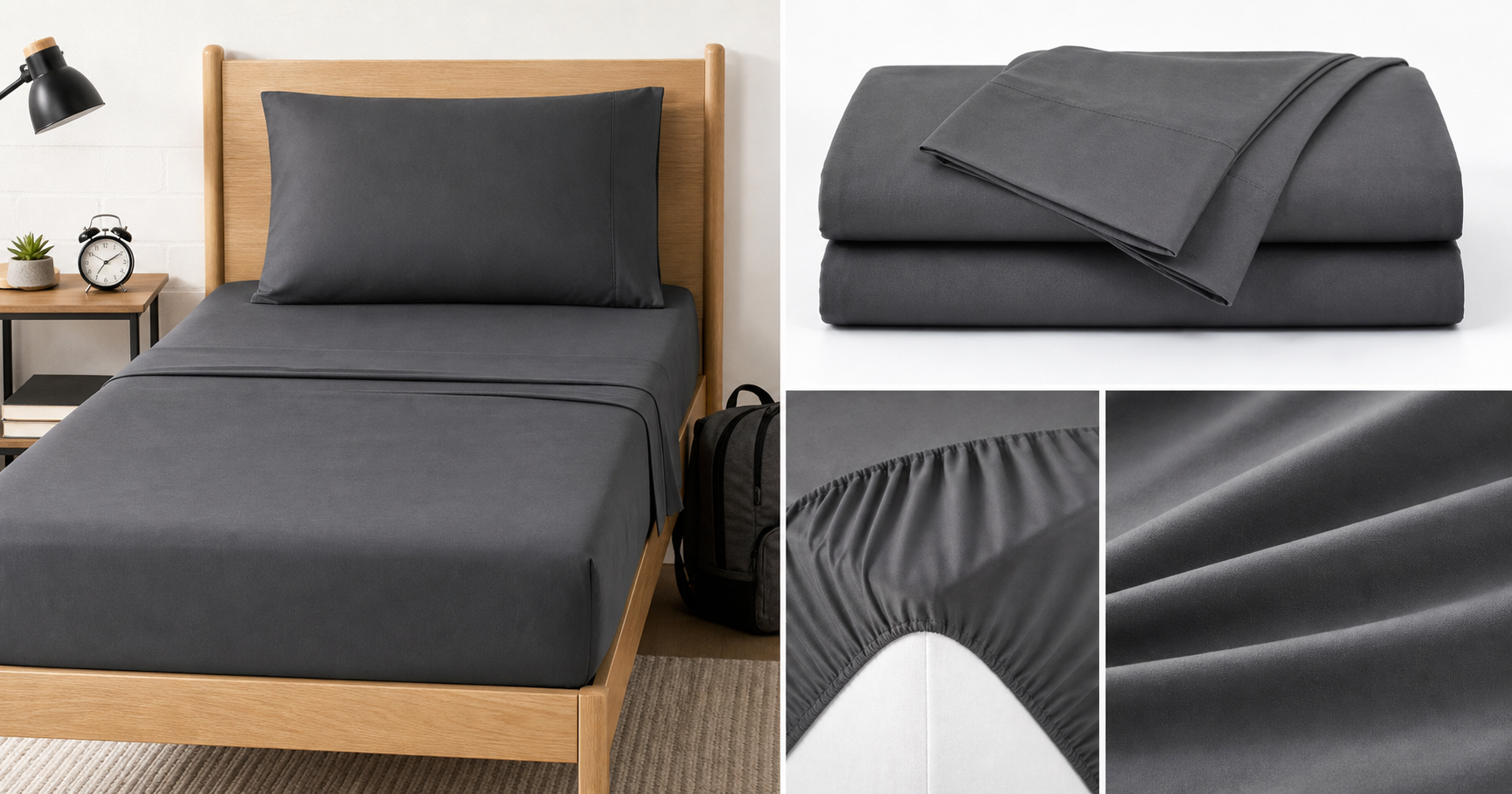Amazon Basics Lightweight Breathable Brushed Microfiber Twin XL Sheet Set Review