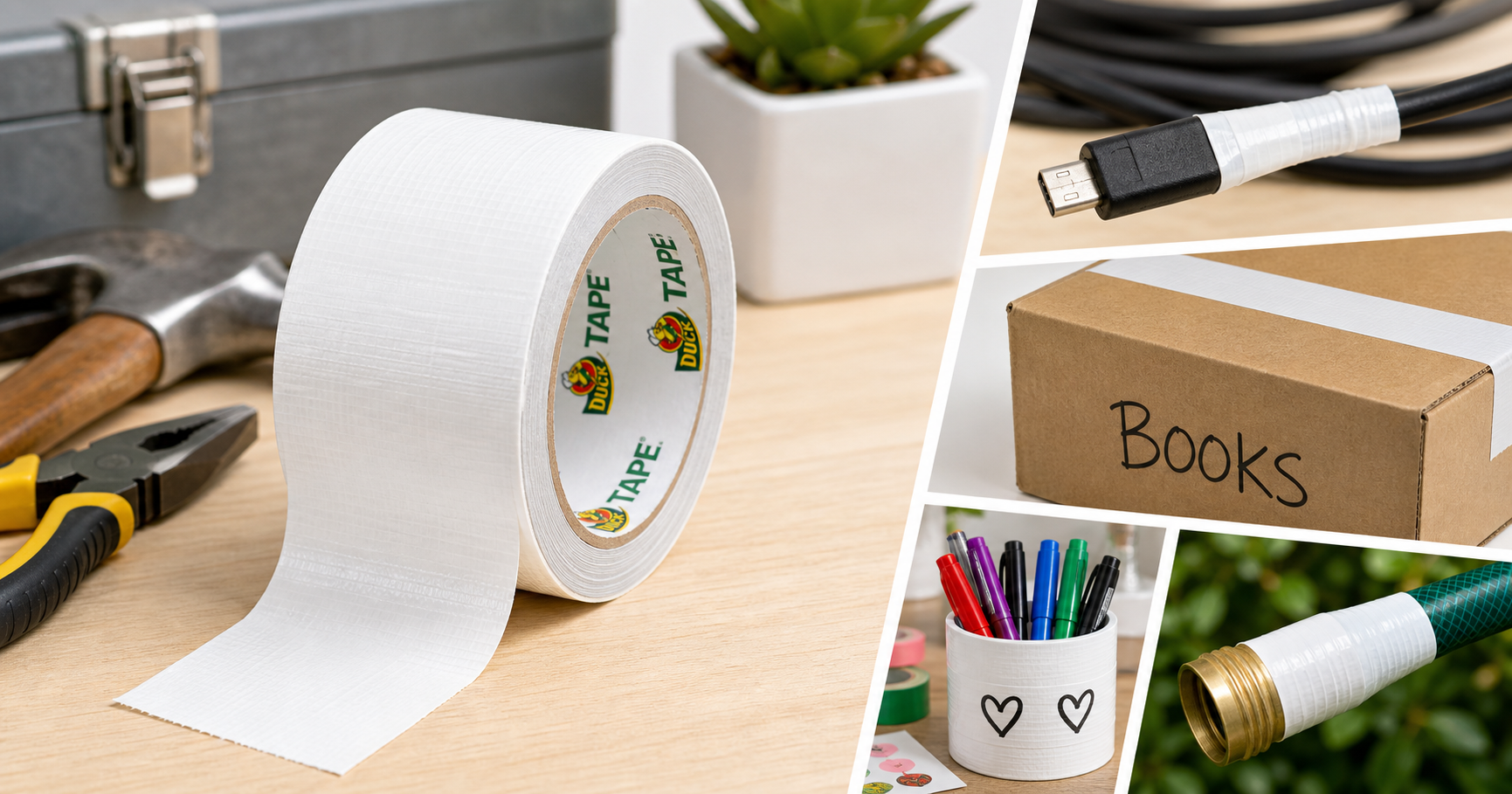 Duck Brand 1265015 White Duct Tape Review: A Versatile Everyday Repair and Crafting Staple