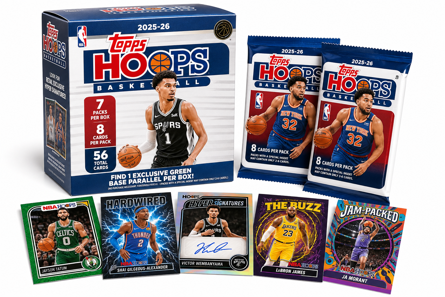2025-26 Topps Hoops Basketball Factory Sealed Value Box Review
