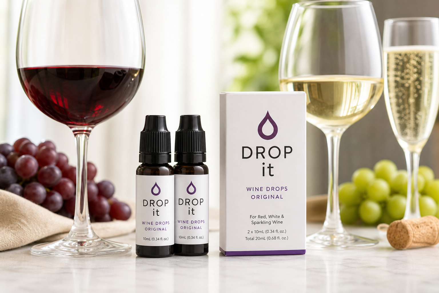 Drop It Wine Drops (Original 2-Pack) Review: Portable Relief for Wine Sensitivities
