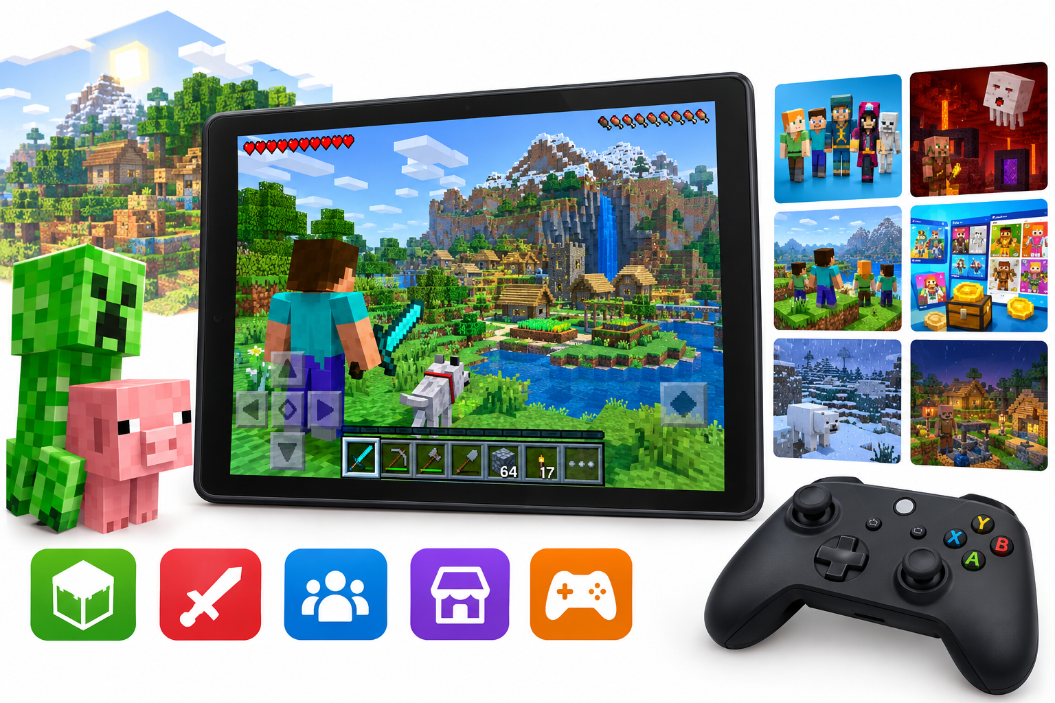 Minecraft (Amazon Appstore Edition) Review: Sandbox Creativity on Mobile and Fire Tablets